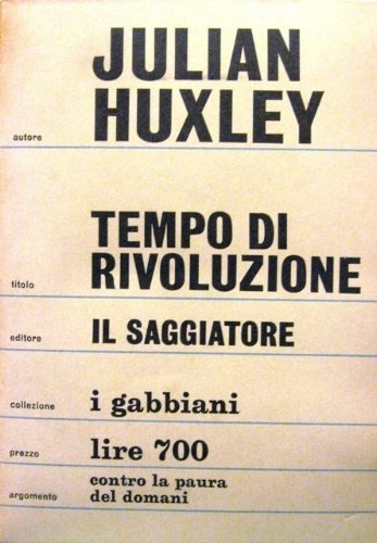 Tempo di rivoluzione. Traduzione di Marcella De Ambrosis.