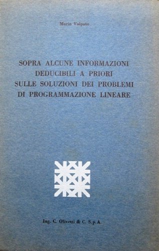 Sopra alcune informazioni deducibili a priori sulle soluzioni dei problemi …