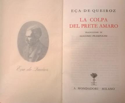 La colpa del prete amaro. Traduzione di Giacomo Prampolini.