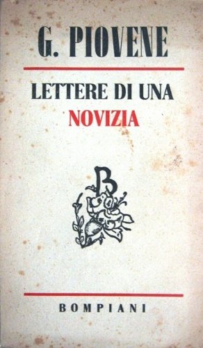 Lettere di una novizia. Romanzo. IV edizione.