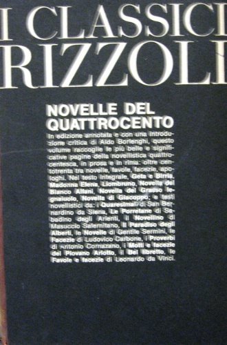 Novelle del Quattrocento. A cura di Giuseppe Fatini.