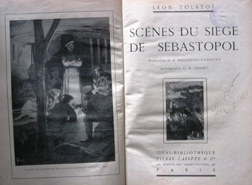 Scènes du siège de Sébastopol. Traduction de E. Halpérine-Kaminsky. Illustrations …
