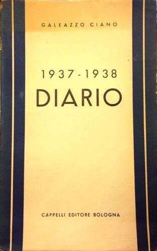 1937 - 1938 diario.