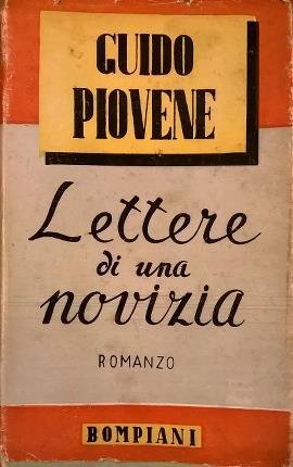 Lettere di una novizia. Romanzo.