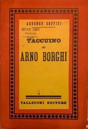 Taccuino di Arno Borghi.