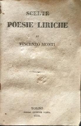 Scelte poesie liriche.