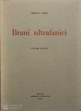 Brani ultrafanici. Volume quinto.