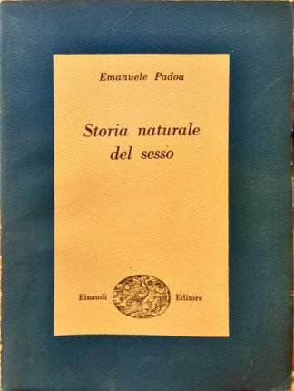 Storia naturale del sesso.