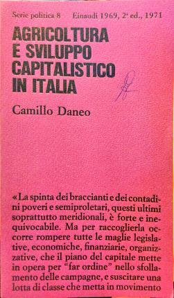 Agricoltura e sviluppo capitalistico in Italia.