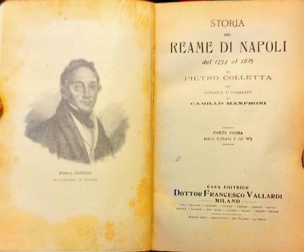 Storia del Reame di Napoli dal 1734 al 1825. Due …