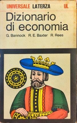 Dizionario di economia.