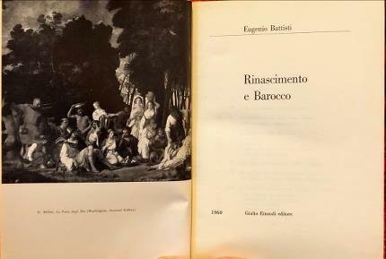 Rinascimento e Barocco.