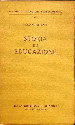 Storia ed educazione.