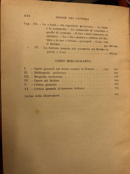 Molière Firenze: Le monnier, 1930.