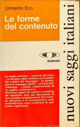 Le forme del contenuto.