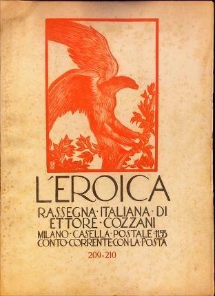 L’Eroica n. 209-210. Rassegna italiana di Ettore Cozzani.
