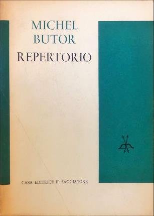 Repertorio. Studi e conferenze 1948-1959. Traduzione di Paolo Caruso. 11 …