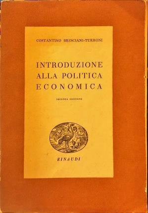 Introduzione alla politica economica.