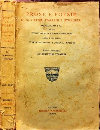 Prose e poesie di scrittori italiani e stranieri dei secoli …