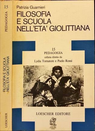 Filosofia e scuola nell’età giolittiana.