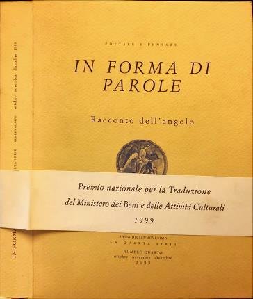 In forma di parole. Racconto dell’angelo. A cura di Adriano …