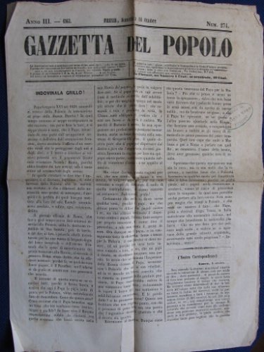 Gazzetta del popolo.