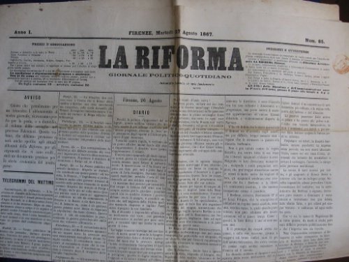 La riforma. Giornale politico-quotidiano.