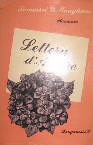 Lettera d’amore. Romanzo. Traduzione dall’inglese di Luisa Morpurgo.