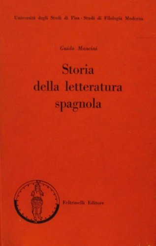 Storia della letteratura spagnola.