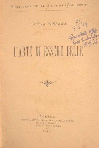 L’arte di essere belle.