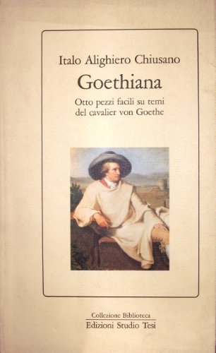 Goethiana.