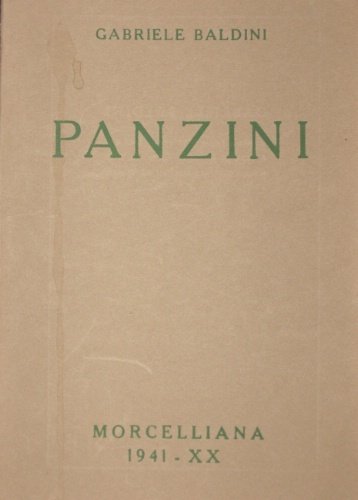 Panzini. Saggio critico.