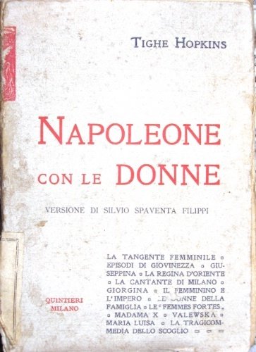 Napoleone con le donne. Versione di Silvio Spaventa Filippi.