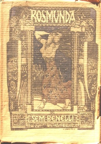 Rosmunda. Tragedia in quattro atti.