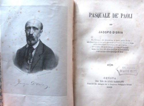 Pasquale De' Paoli. Introduzione di Michele Sartorio.