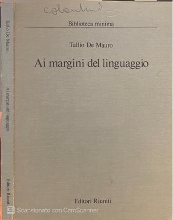 Ai margini del linguaggio. | Immagine principale