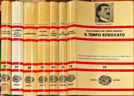 Alla ricerca del tempo perduto. Opera completa. Sette volumi.