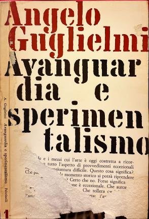 Avanguardia e sperimentalismo.