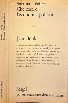 Che cosa è l'economia politica.