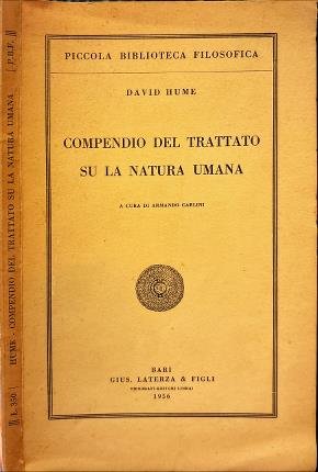 Compendio del trattato su la natura umana.