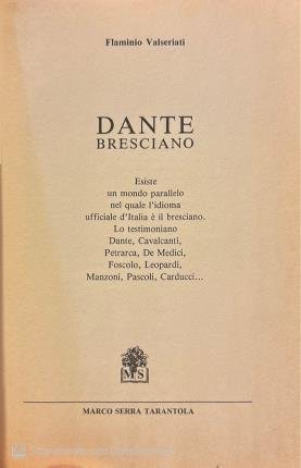 Dante bresciano. | Immagine principale