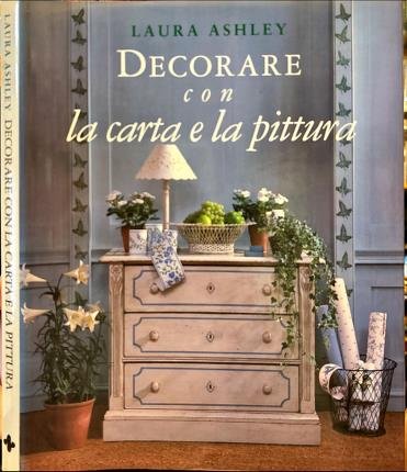 Decorare con la carta e la pittura.