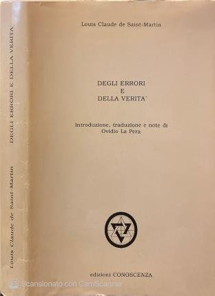 Degli errori e della verità. | Immagine principale