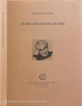 Diario per modo di dire. | Immagine principale