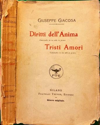 Diritti dell'Anima. Tristi Amori.