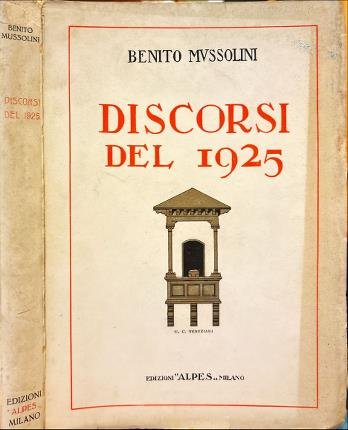 Discorsi del 1925.