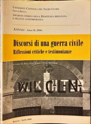 Discorsi di una guerra civile.