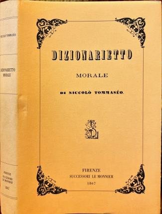 Dizionarietto morale.