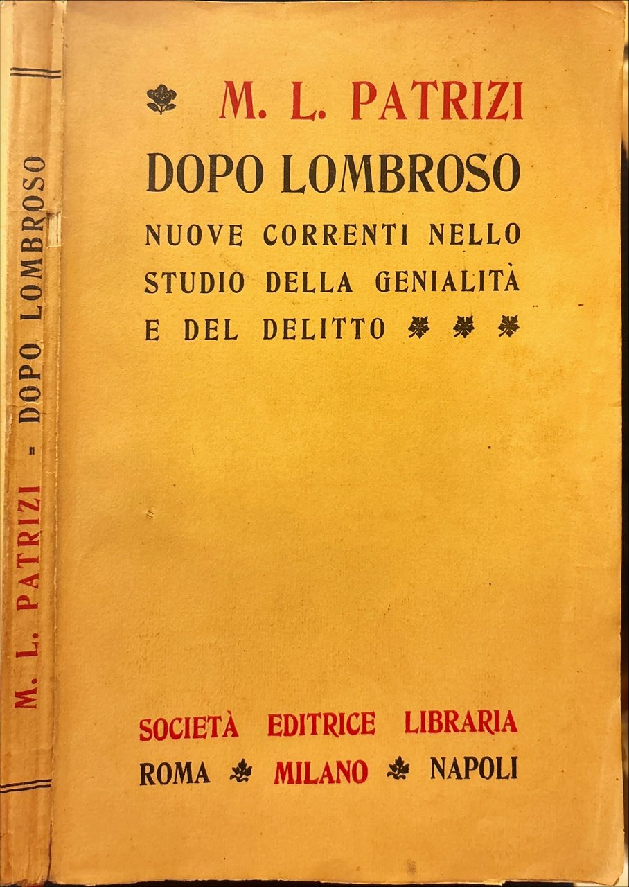 Dopo Lombroso. | Immagine principale