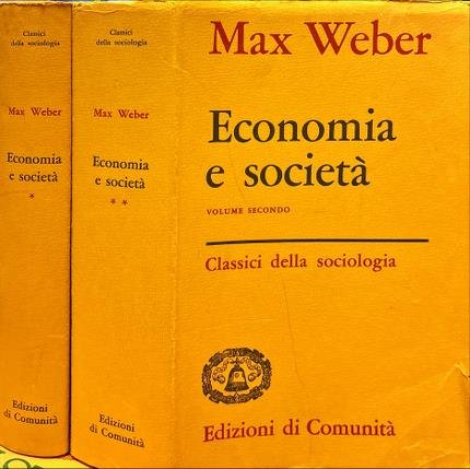 Economia e società. Due volumi.